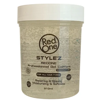 RedOne style'z professional hair gel 910 ml. Coconut oil.