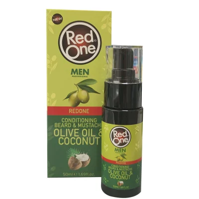 RedOne beard & mustache oil 50 ml. Olive oil & coconut.
