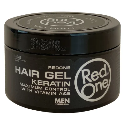 RedOne hair gel 400 ml. Keratine.