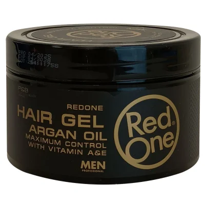 RedOne hair gel 400 ml. Argan oil.