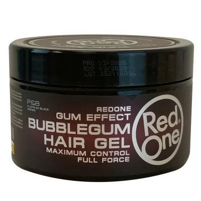 RedOne hair gel 400 ml. Gum effect.