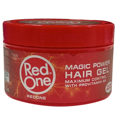 RedOne hair gel 400 ml. Maximum control Red.