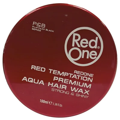 RedOne Premium aqua hair wax 100 ml. Full force Red Temptation minibox.