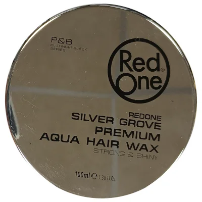 RedOne Premium aqua hair wax 100 ml. Full force Silver Grove minibox.