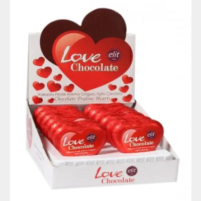 Elit Çikolata Elit Love Chocolate (Heart)  21 grX12