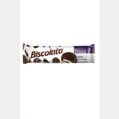 Şölen Biscolata Starz Bitter Coated Biscuit With Milk Cream 82 gr