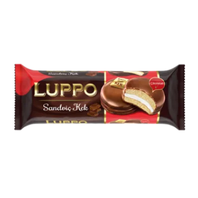 Şölen Luppo Milk Chocolate Coated Cocoa Cake with Marshmallow 184 gr