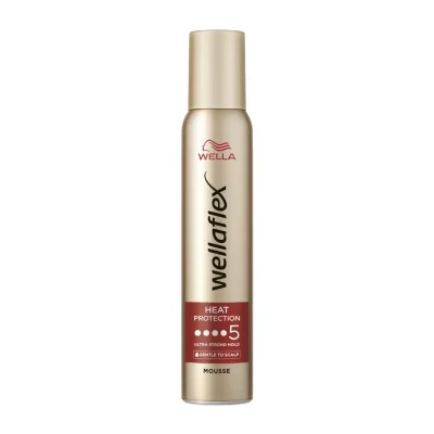 Wellaflex Heat Protection Hair Mousse 200ml