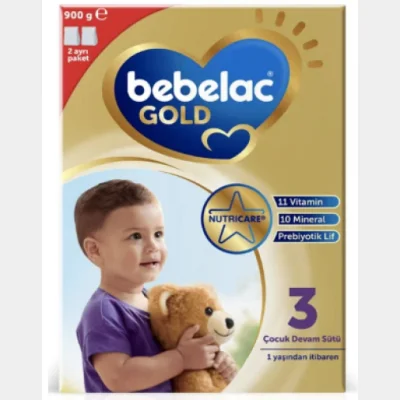 Bebelac Gold Baby Food No 3  900 gr