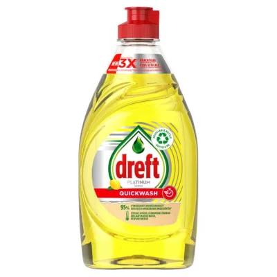 Dreft Hand Wash Quick Wash Lemon 350ml