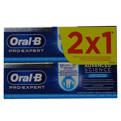 Oral B toothpaste 2X75 ml. Pro-Expert.