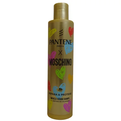 Pantene shampoo 225 ml. Moschino repair & protect.