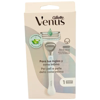 Gillette Venus razor 1 u. Aloe vera intimate area and bikini line.