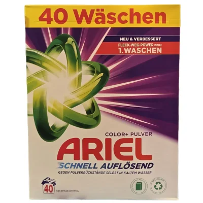 Ariel Washing Powder 2.4kg Color Box 40 Washes
