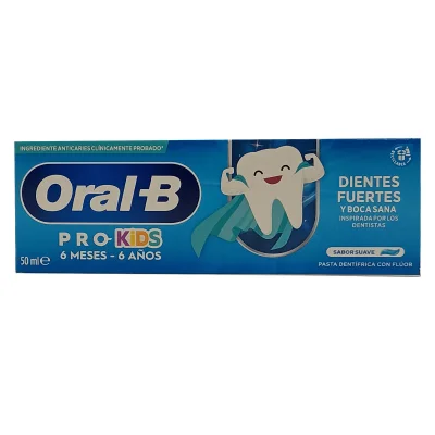 Oral B toothpaste 50 ml. Kids strong tooth.