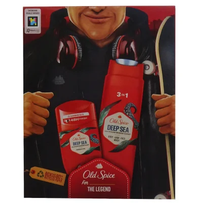 Old Spice stick deodorant 50 ml. + gel 250 ml. Deep sea.