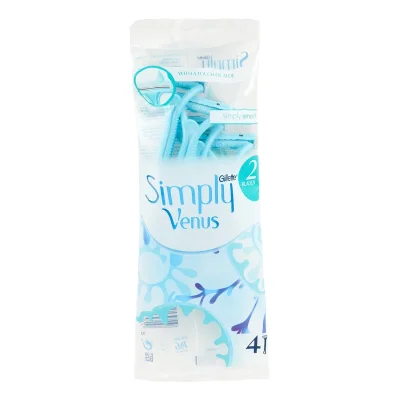 Gillette Simply Venus 2 Disposable Razors 4-Pack