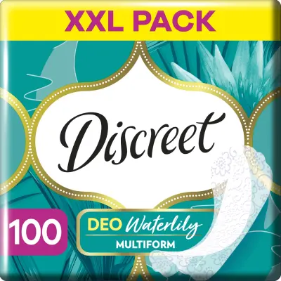 Always Discreet Daily Water Lily Pads Quatro 100 Count
