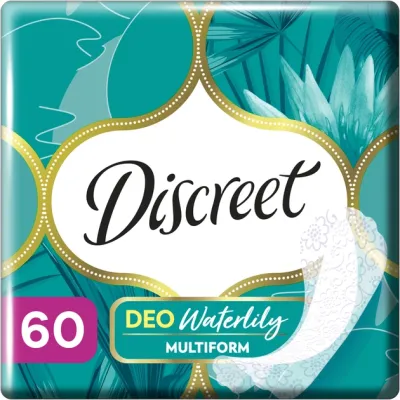 Always Discreet Daily Water Lily Pads Triple 60 Count