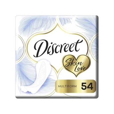 Always Discreet Daily Skin Love Pads Multiform Triple 54 Count