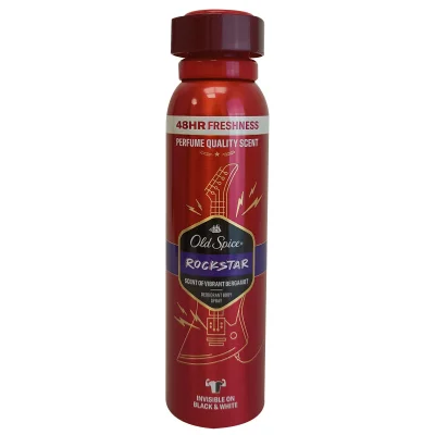 Old Spice spray deodorant 150 ml. Rockstar.