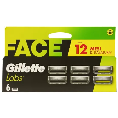 Gillette labs blade refills 6 u.