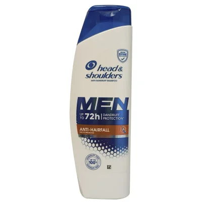 H&S shampoo 330 ml. Anti-dandruff men with caffeine.