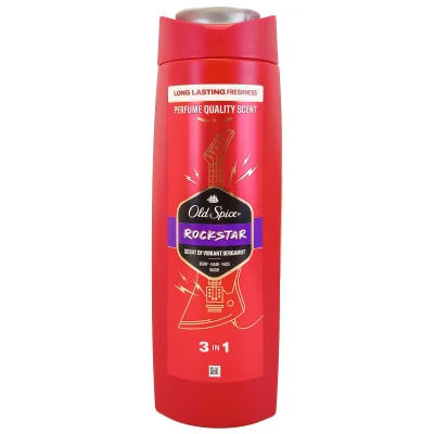 Old Spice shower gel + shampoo 400 ml. Tomorrowland especial edition 3 in 1.