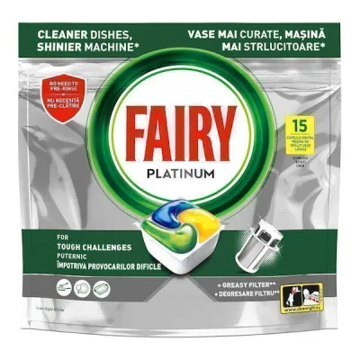 FAIRY CAPS PLATINUM 15pcs