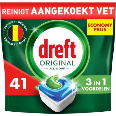 Dreft Original Dishwasher Tablets Green 41 Count