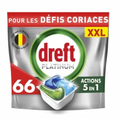 Dreft Platinum Dishwasher Tablets 66 Count