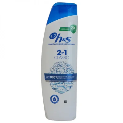 H&S shampoo 250 ml. Anti-dandruff classic clean 2 en 1.