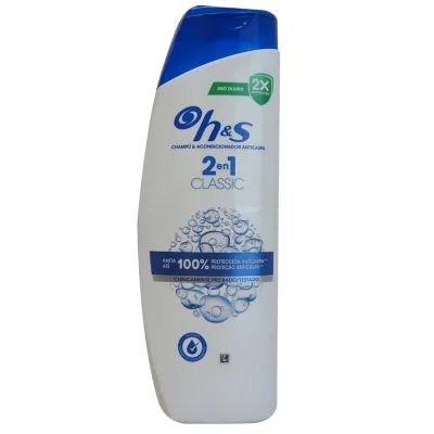 H&S shampoo 400 ml. Anti-dandruff classic clean 2 in 1.