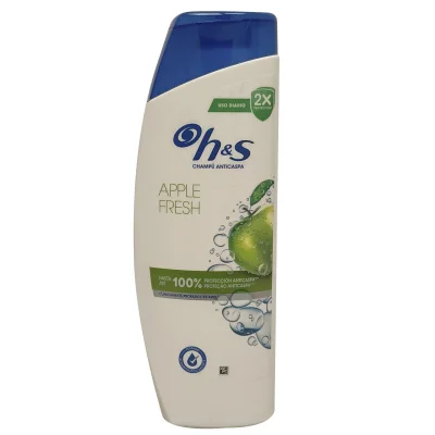 H&S shampoo 400 ml. Anti-dandruff apple fresh.