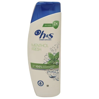H&S shampoo 400 ml. Anti-dandruff menthol fresh