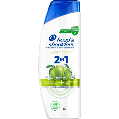 Head & Shoulders Anti-Dandruff Shampoo 2-in-1 Apple Freshness 330ml