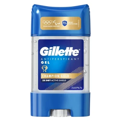 Gillette Deodorant Stick 70ml Champion Gold