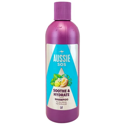 Aussie shampoo 300 ml. SOS smooths & hydrates.