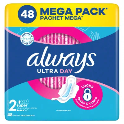 Always Ultra Hygienic Pads Scented Super Giga 48 pcs