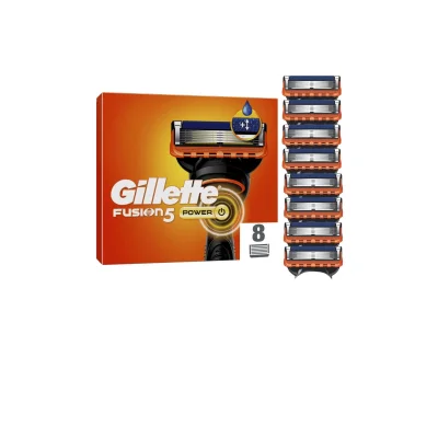 Gillette Fusion Razor Blades 8 Count