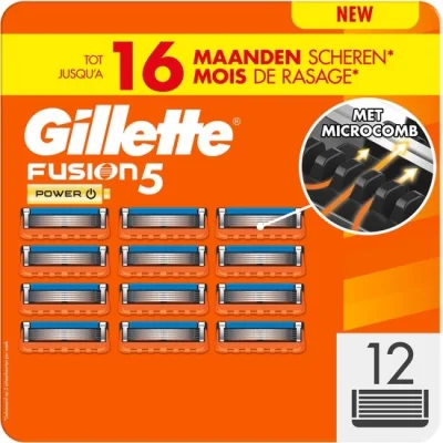 Gillette Fusion Power Blades 12 Count