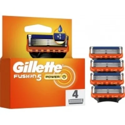 Gillette Fusion Power Razor Blades 4 Count