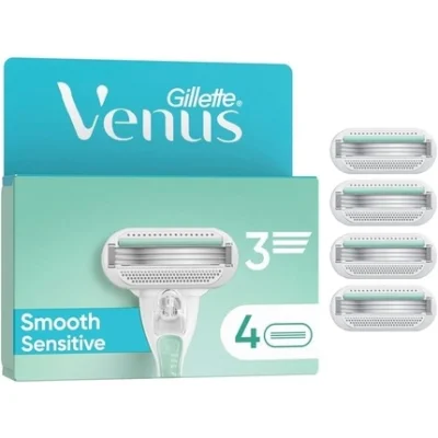 Gillette Smooth Razors Sensitive 4CT