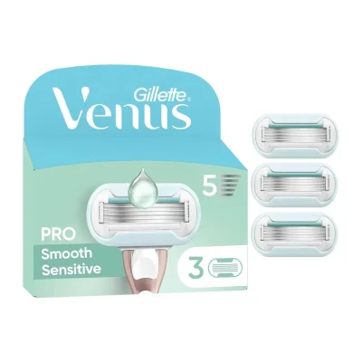 Gillette Pro Smooth Razors Sensitive 3CT