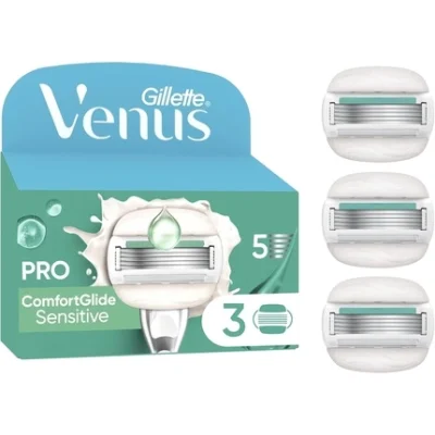 Gillette Pro Comfortglide Razors Sensitive 3CT