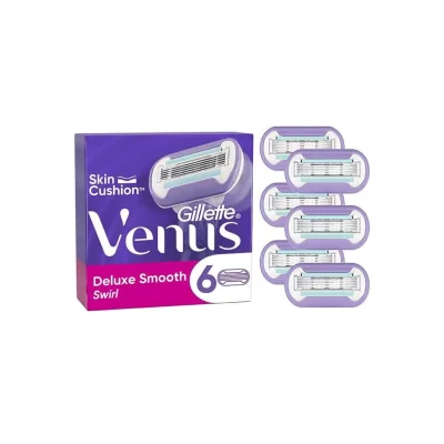 Gillette Swirl Razors Extra Smooth 6CT