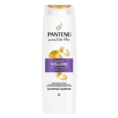 PANTENE SHAMPOO 400ml SHEER VOLUME