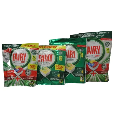 Fairy dishwasher display 93 u. Assortment tabs.