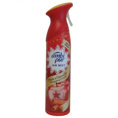 Ambipur spray deodorant 185 ml. Apple & cinnamon.