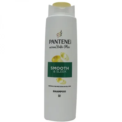 Pantene shampoo 325 ml. Smooth & sleek.